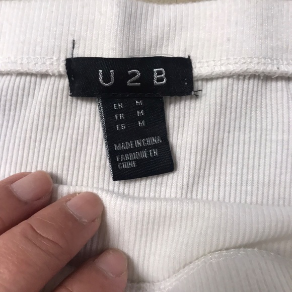 U 2 B women’s off shoulder top - Picture 4 of 10